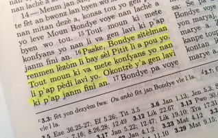 Read The Bible In Haitian Creole - Stone Of Help - Haiti